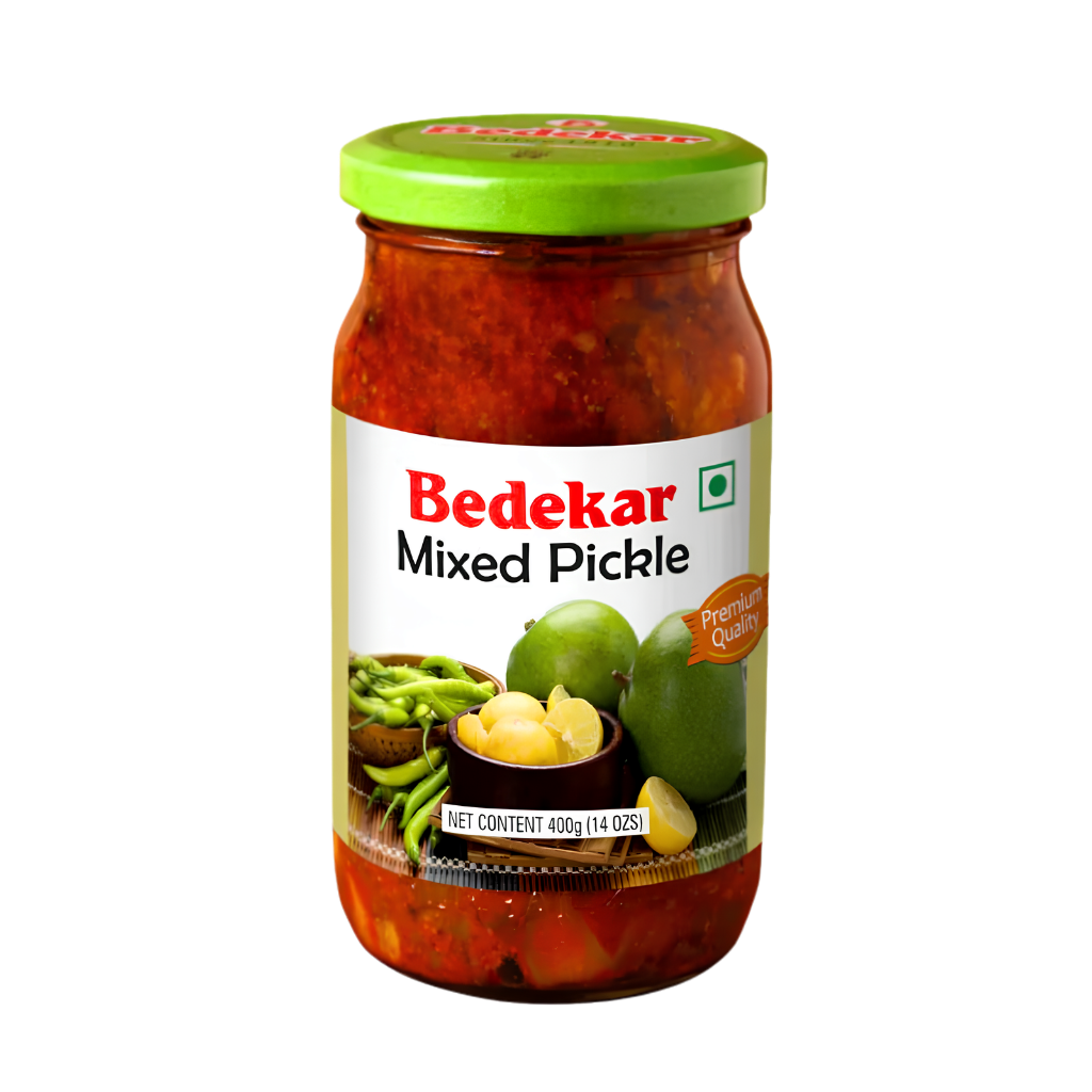 Bedekar Mixed Pickle 400 g buy online USA - 1
